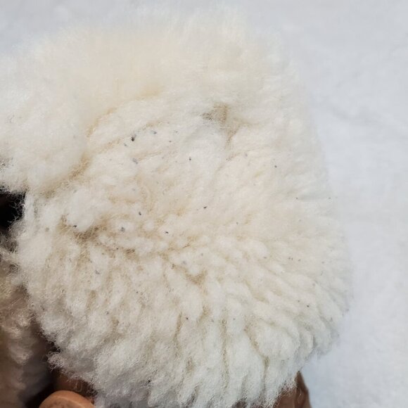 Ugg Tan Chestnut Sheepskin Bailey Boho Button Triplet Tall Boot High Boot SZ 8 - Picture 16 of 16